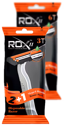 มีดโกน 2ใบมีด ROX II