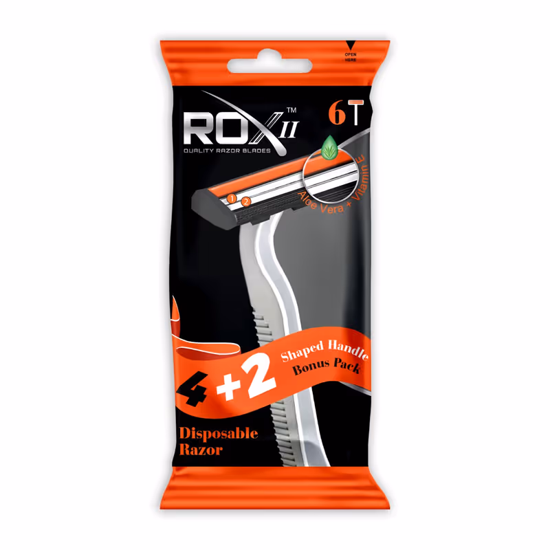 Image 2 of มีดโกน 2ใบมีด ROX II