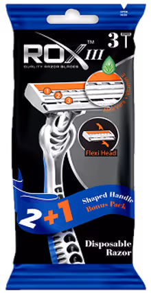 ROX III Triple-Blade Razor for Men